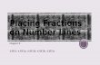 Placing Fractions on Number Lines
