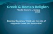 Greek  & Roman Religion