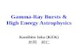 Gamma-Ray Bursts & High Energy Astrophysics