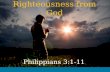 Righteousness from God