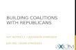 Building Coalitions with Republicans