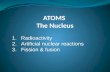 ATOMS  The Nucleus
