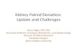 Kidney Paired Donation: Update and Challenges