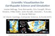 Scientific Visualization for Earthquake Science and Simulation