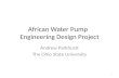 African Water Pump   Engineering Design Project