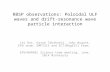 RBSP observations: Poloidal ULF waves and drift-resonance wave particle interaction