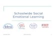 Schoolwide Social Emotional Learning
