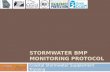 Stormwater BMP Monitoring Protocol