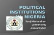 Political  InstiTUTIONS  IN  NIGERIA