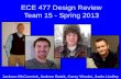 ECE 477 Design Review Team  15  Spring 2013