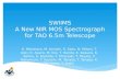 SWIIMS A New NIR MOS Spectrograph for TAO 6.5m Telescope