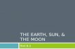 The Earth, Sun, & The Moon