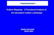 Culture Mapping:   A  Functional Analysis of  the Education Culture Landscape