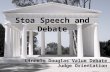Stoa Speech and Debate