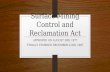 Surface Mining Control and Reclamation Act