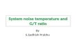 System noise temperature and G/T ratio
