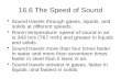 16.6 The Speed of Sound