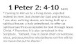 1 Peter 2: 4-10  (NKJV)