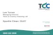 Lee Turner Managing Director Town & Country Cleaning Ltd Sparkle Clean: GU27