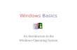 Windows  Basics