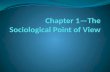 Chapter 1—The Sociological Point of View
