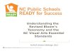Understanding the  Revised Bloom’s Taxonomy and the  NC Visual Arts Essential Standards