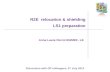 R2E  relocation & shielding LS1 preparation