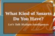 What Kind of Smarts Do You Have? Let’s Talk Multiple Intelligences