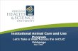 Institutional Animal Care and Use Program