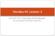 Vocabu -lit Lesson 2