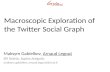 M acroscopic  Exploration of the Twitter Social Graph