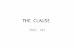 THE CLAUSE