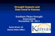 Drought Impacts and  Data Used in Kansas