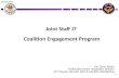 Joint Staff J7  Coalition Engagement Program