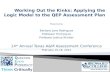 Working Out the Kinks: Applying the Logic Model to the QEP Assessment Plan