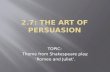 2.7: The Art of Persuasion