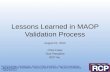 Lessons Learned in MAOP Validation Process