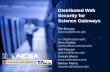 Distributed Web Security for  Science Gateways