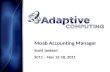 Moab Accounting Manager Scott Jackson SC11 – Nov 12-18, 2011
