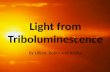 Light from Triboluminescence