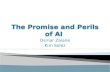 The Promise and Perils of  AI