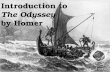 Introduction to  The Odyssey  by Homer
