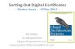 Sorting Out Digital Certificates