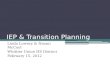 IEP & Transition Planning