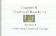 Chapter 6  Chemical Reactions