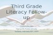 Third Grade Literacy Follow-up