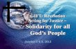 GIFT: Revelation Acting for Justice –  Solidarity for all God’s People