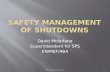 Safety Management of Shutdowns