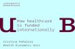 How healthcare is funded internationally