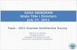 SASA WEBGRAM State Title I Directors July 27, 2011